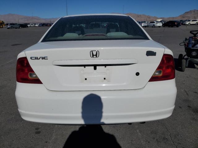 1HGEM225X2L026882 - 2002 HONDA CIVIC LX WHITE photo 6