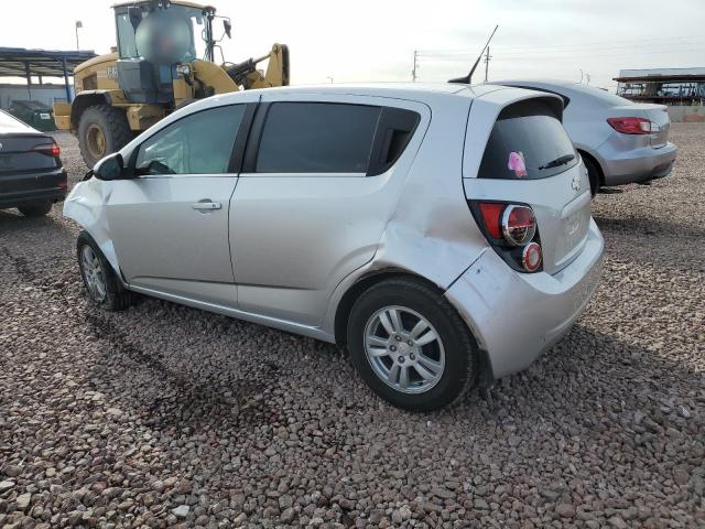 1G1JC6SB4E4129168 - 2014 CHEVROLET SONIC LT SILVER photo 2