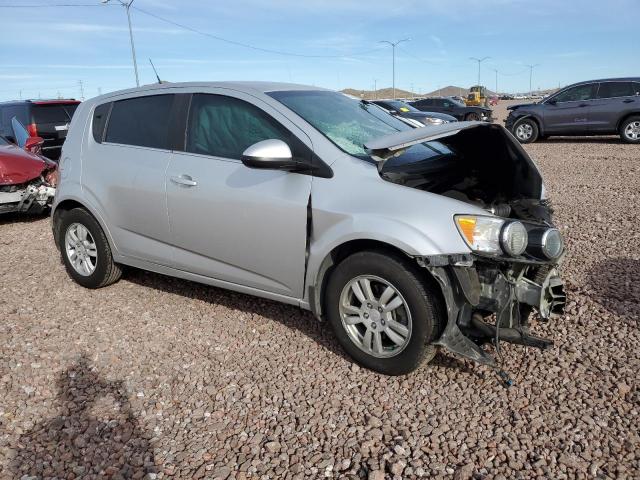 1G1JC6SB4E4129168 - 2014 CHEVROLET SONIC LT SILVER photo 4