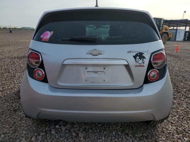 1G1JC6SB4E4129168 - 2014 CHEVROLET SONIC LT SILVER photo 6