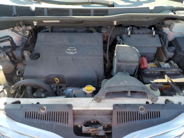 5TDDK3DC3BS025346 - 2011 TOYOTA SIENNA XLE Ağ foto 12