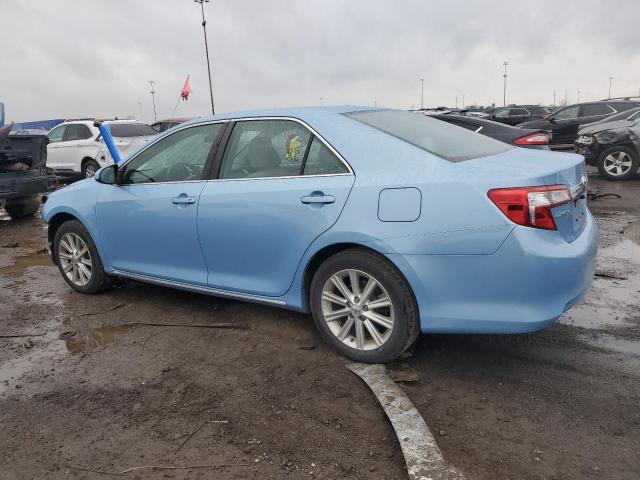 4T4BF1FK0CR272312 - 2012 TOYOTA CAMRY BASE BLUE photo 2