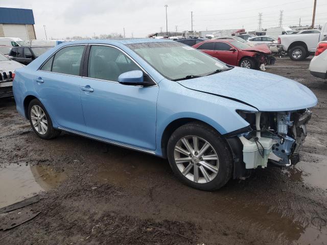 4T4BF1FK0CR272312 - 2012 TOYOTA CAMRY BASE BLUE photo 4