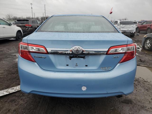 4T4BF1FK0CR272312 - 2012 TOYOTA CAMRY BASE BLUE photo 6