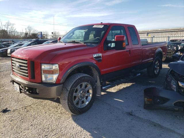 1FTSX21R48EA53361 - 2008 FORD F-250 SUPER DUTY RED photo 1
