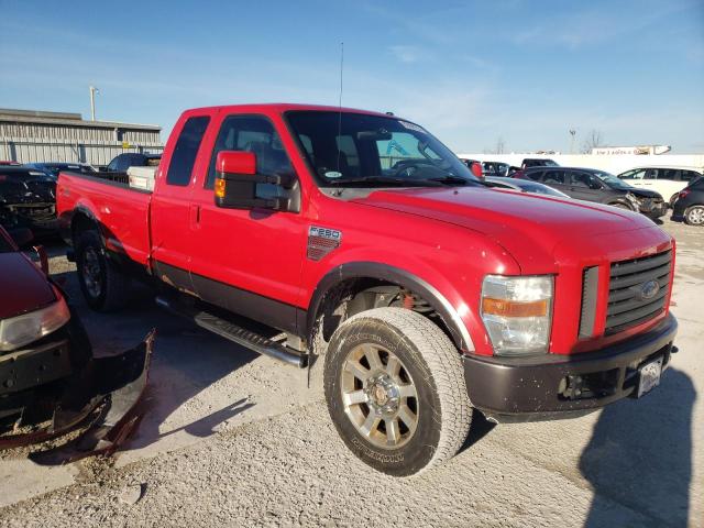 1FTSX21R48EA53361 - 2008 FORD F-250 SUPER DUTY RED photo 4