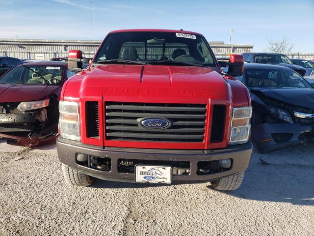 1FTSX21R48EA53361 - 2008 FORD F-250 SUPER DUTY RED photo 5