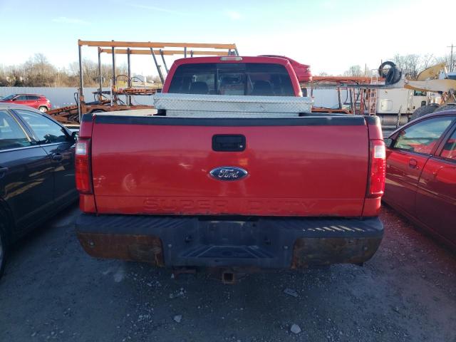 1FTSX21R48EA53361 - 2008 FORD F-250 SUPER DUTY RED photo 6