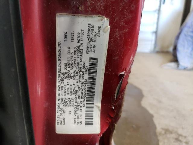 5TESN92N33Z234693 - 2003 TOYOTA TACOMA XTRACAB PRERUNNER Narıncı foto 13