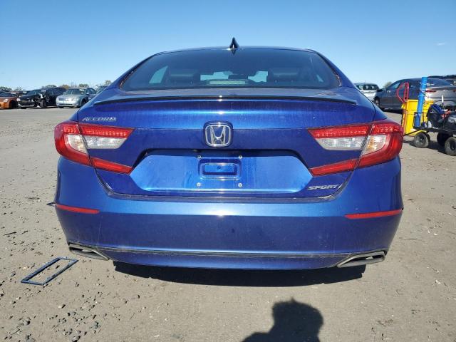1HGCV1F35MA087739 - 2021 HONDA ACCORD SPORT BLUE photo 6