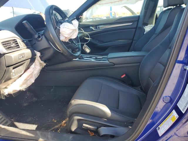 1HGCV1F35MA087739 - 2021 HONDA ACCORD SPORT BLUE photo 7