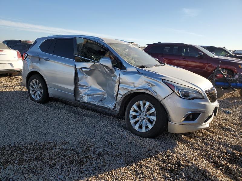LRBFXBSA0HD198041 - 2017 BUICK ENVISION ESSENCE Gümüş fotoğraf 4
