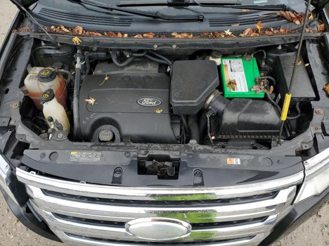 2FMDK3GC5DBE29566 - 2013 FORD EDGE SE BLACK photo 12