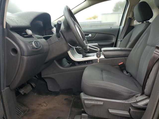 2FMDK3GC5DBE29566 - 2013 FORD EDGE SE BLACK photo 7