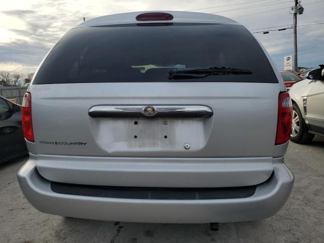 1A4GP45R66B551629 - 2006 CHRYSLER TOWN & COU ვერცხლისფერი ფოტო 6