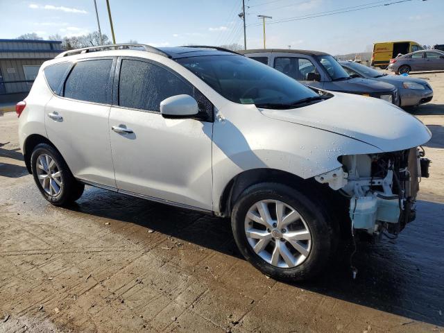 JN8AZ1MW6EW513356 - 2014 NISSAN MURANO S WHITE photo 4