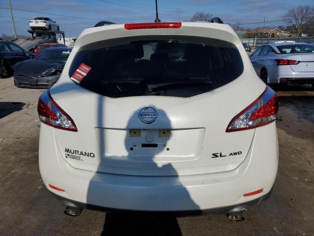 JN8AZ1MW6EW513356 - 2014 NISSAN MURANO S WHITE photo 6