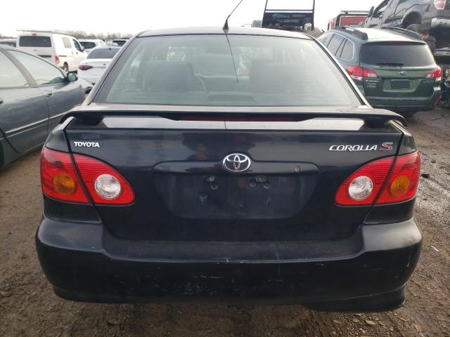 1NXBR32E83Z091648 - 2003 TOYOTA COROLLA CE BLACK photo 6