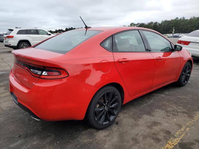 1C3CDFBB3GD704560 - 2016 DODGE DART SXT RED photo 3