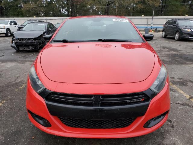 1C3CDFBB3GD704560 - 2016 DODGE DART SXT RED photo 5