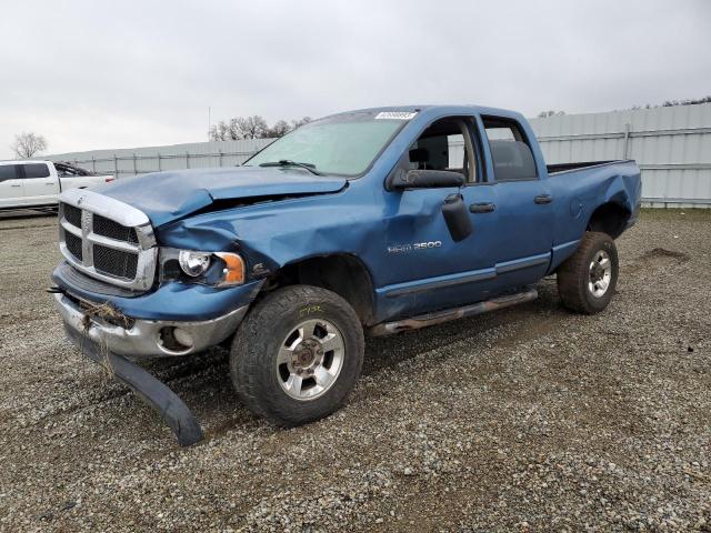 3D7KS28C45G758302 - 2005 DODGE RAM 2500 ST BLUE photo 1