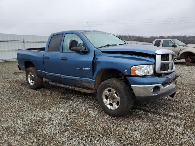 3D7KS28C45G758302 - 2005 DODGE RAM 2500 ST BLUE photo 4