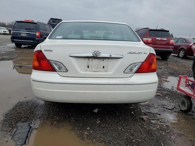 4T1BF28B0YU036778 - 2000 TOYOTA AVALON XL WHITE photo 6