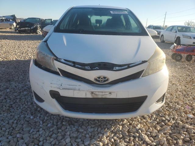 JTDKTUD35ED573729 - 2014 TOYOTA YARIS WHITE photo 5