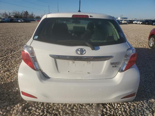 JTDKTUD35ED573729 - 2014 TOYOTA YARIS WHITE photo 6