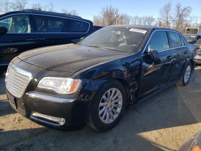 2C3CCAAG7EH373078 - 2014 CHRYSLER 300 BLACK photo 1