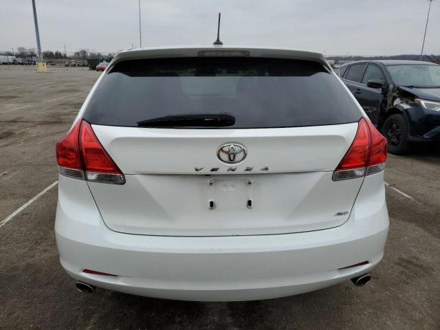 4T3BK11A89U021557 - 2009 TOYOTA VENZA WHITE photo 6