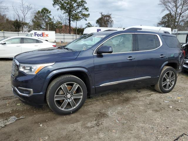 1GKKNPLS8KZ127632 - 2019 GMC ACADIA DENALI BLUE photo 1