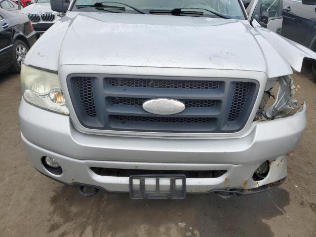 1FTRX14W88FB76472 - 2008 FORD F150 SILVER photo 11