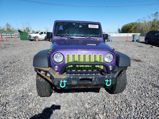 1C4BJWDG5JL911702 - 2018 JEEP WRANGLER U SPORT PURPLE photo 5