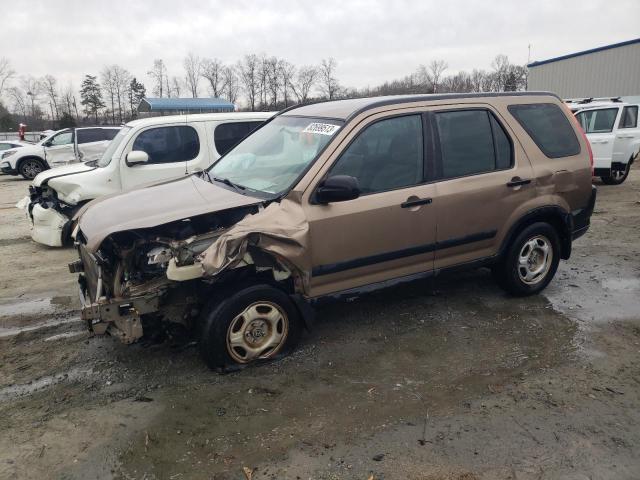 SHSRD68564U206129 - 2004 HONDA CR-V LX GOLD photo 1