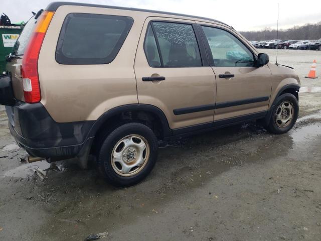 SHSRD68564U206129 - 2004 HONDA CR-V LX GOLD photo 3