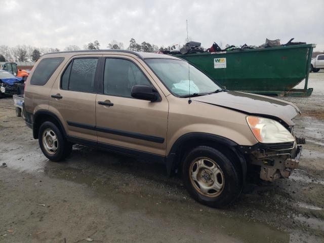 SHSRD68564U206129 - 2004 HONDA CR-V LX GOLD photo 4