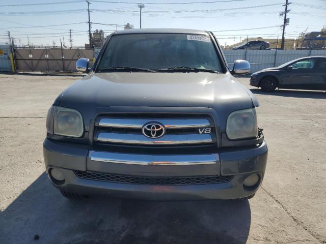 5TBET341X5S473516 - 2005 TOYOTA TUNDRA DOUBLE CAB SR5 GRAY photo 5