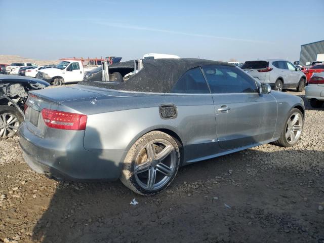 WAUVGAFH1AN018786 - 2010 AUDI S5 PRESTIGE GRAY photo 3