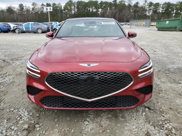 KMTG34TA8PU126225 - 2023 GENESIS G70 BASE RED photo 5