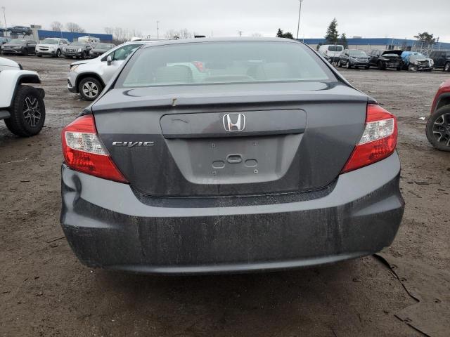 19XFB2F95CE331979 - 2012 HONDA CIVIC EXL GRAY photo 6