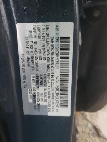 JM3TCADY5M0500484 - 2021 MAZDA CX-9 GRAND TOURING BLUE photo 14