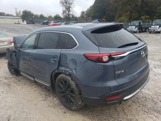 JM3TCADY5M0500484 - 2021 MAZDA CX-9 GRAND TOURING BLUE photo 2