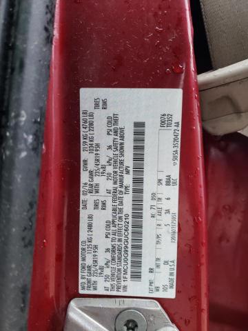 1FMCU0G99GUC60210 - 2016 FORD ESCAPE SE RED photo 14