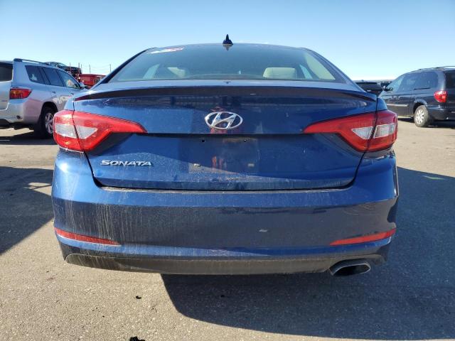 5NPE24AF7GH411399 - 2016 HYUNDAI SONATA SE ლურჯი ფოტო 6
