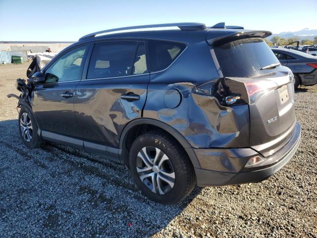 JTMBFREV0JJ724802 - 2018 TOYOTA RAV4 LE Szary zdjęcie 2