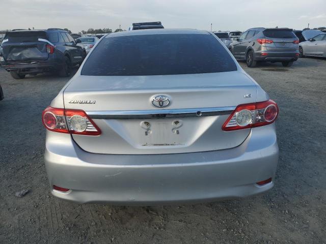 5YFBU4EE1CP039361 - 2012 TOYOTA COROLLA BASE Argent photo 6