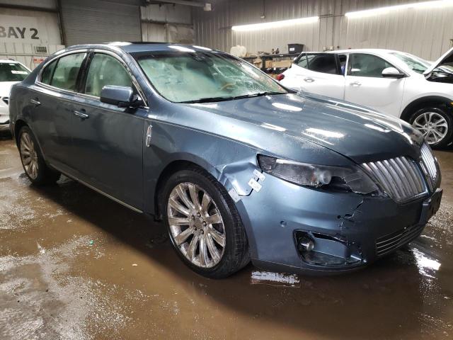 1LNHL9FT5AG611016 - 2010 LINCOLN MKS TEAL photo 4