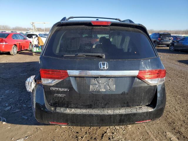 5FNRL5H65FB128619 - 2015 HONDA ODYSSEY EXL BLACK photo 6