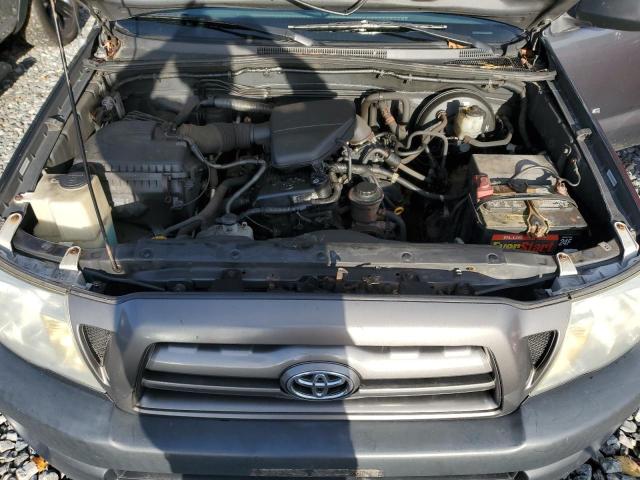 5TENX22N89Z627340 - 2009 TOYOTA TACOMA ნაცრისფერი ფოტო 11